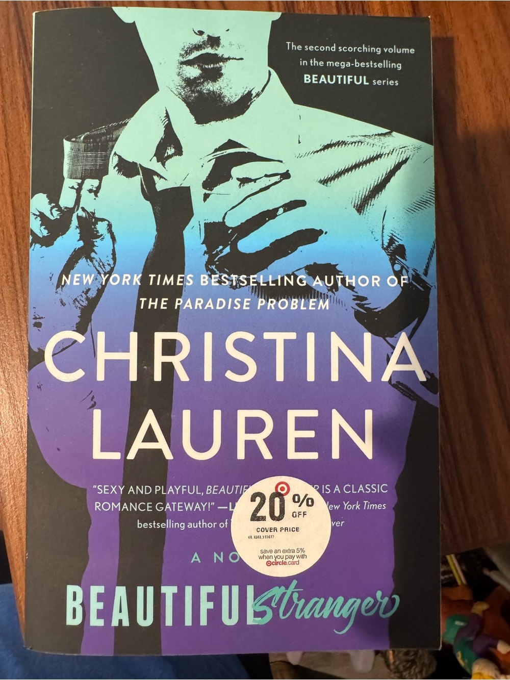 Beautiful Stranger by Christina Lauren - Blue & Purple Cover